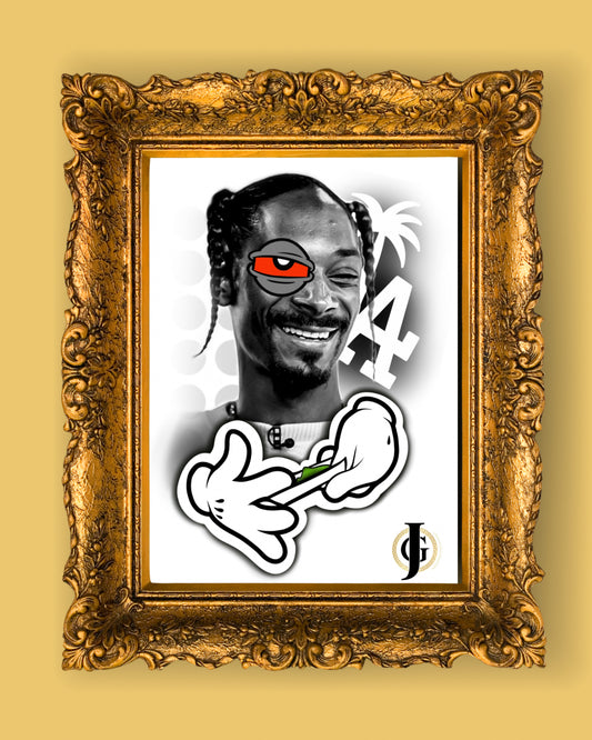 Snoop Dogg A4 print